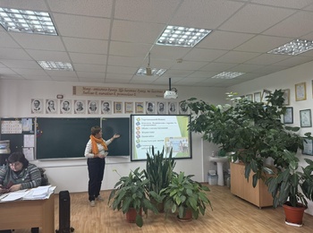 Профорієнтаційна робота Уманського національного університету в Родниківському ліцеї імені Т.Г. Шевченка