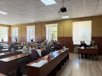 Публічна презентація дисертаційної роботи аспіранта кафедри рослинництва Сергія Крикуна