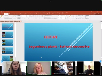 Лекція «Leguminous plants - fruit and decorative» з дисципліни  «Присадибне рослинництво та нішеві культури»