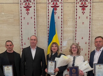 Вячеслава Яценка відзначено подякою Черкаської ОВА за вагомий внесок у розвиток науки
